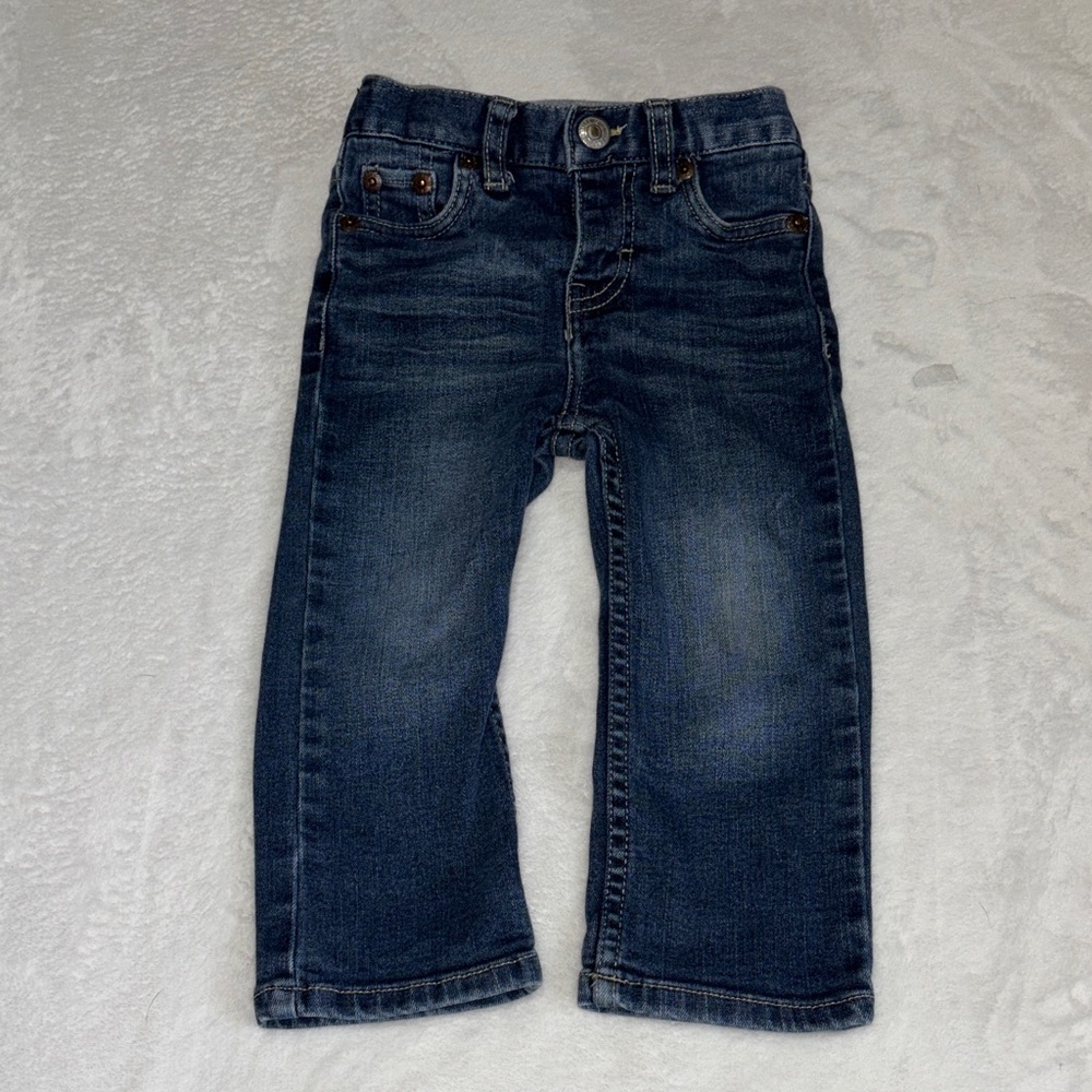 Levi’s Kids Dark Blue Denim Jeans